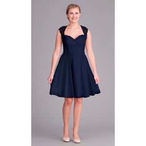 Navy Blue Kennedy Blue Dress size 4